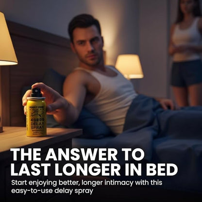 Deadly Shark Power 48000 Delay Spray with Vitamin E 40ml | Long-Lasting Performance for Men