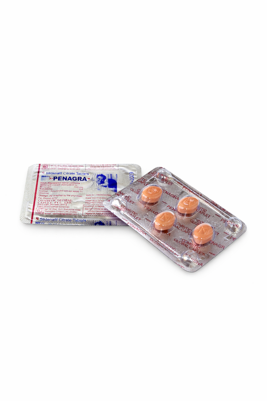 Penegra 100mg Tablets (Sildenafil) x4